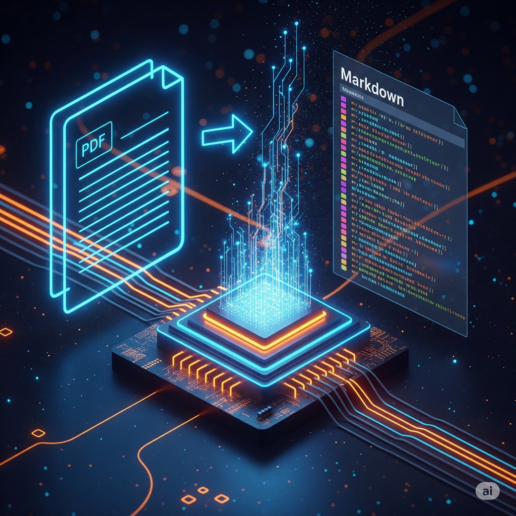 AI-Powered File Conversion: From PDF to Markdown